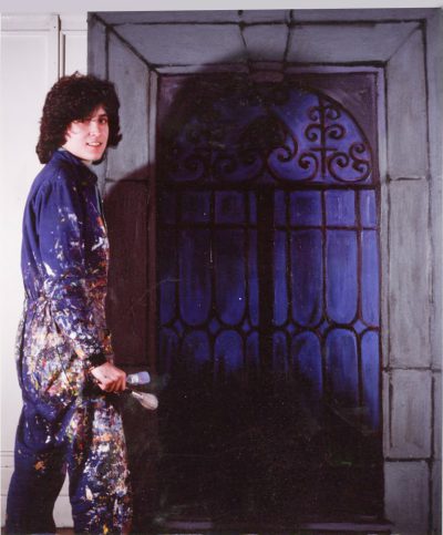 “Portal”. 195 x 130 cm. Fotografía en mi estudio de Bilbao, 1985